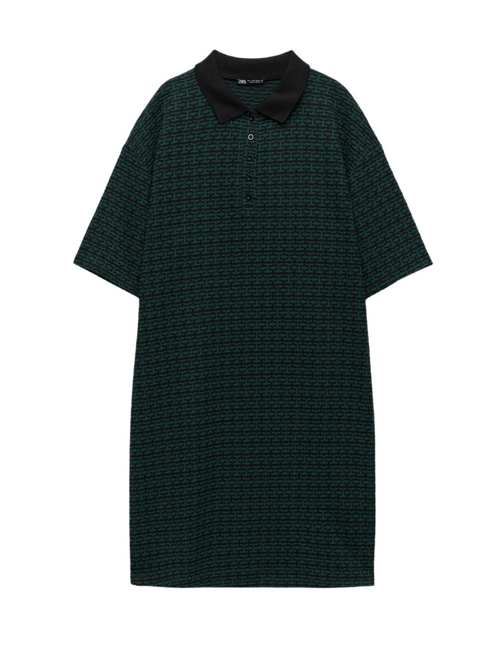 Jacquard Sweater Dress